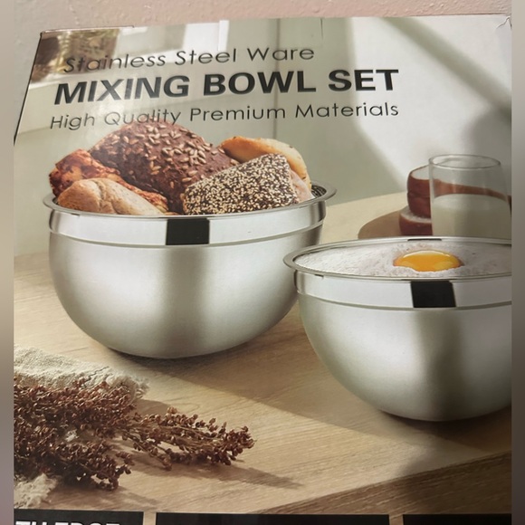 Stainless Steel Mixing Bowl Set